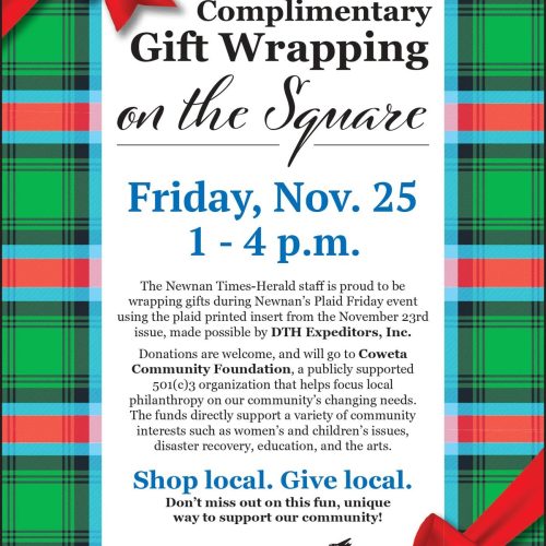 Gift Wrapping on the Square by NTH and DTH