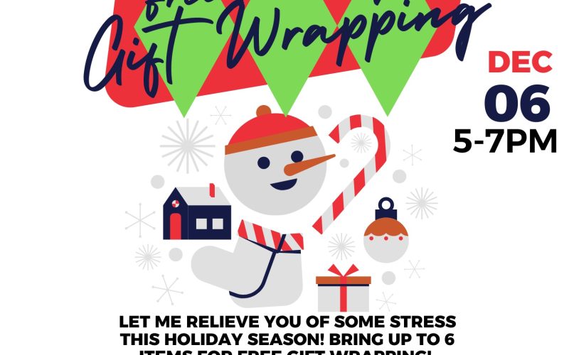 Free Holiday Gift Wrapping Event!
